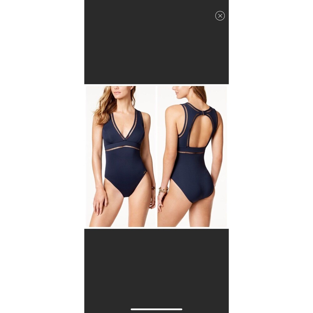 MICHAEL KORS NAVY ONE PIECE NWT